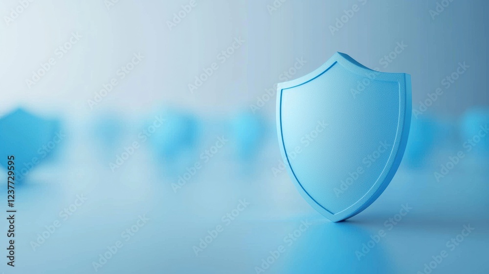 Modern Corporate Governance Concept with Floating Icons Representing Security Modern Corporate Governance Concept with Floating Icons Representing Security