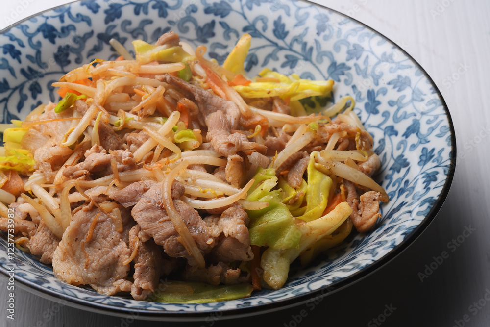 肉野菜炒め