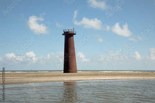 Pass a l'Outre Light (1852), Plaquemines Parish, Louisiana, USA  photo