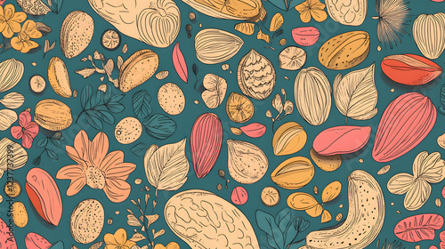 Pistachio nut are a healthy food. And it is a useful. Generative AI Illustration photo