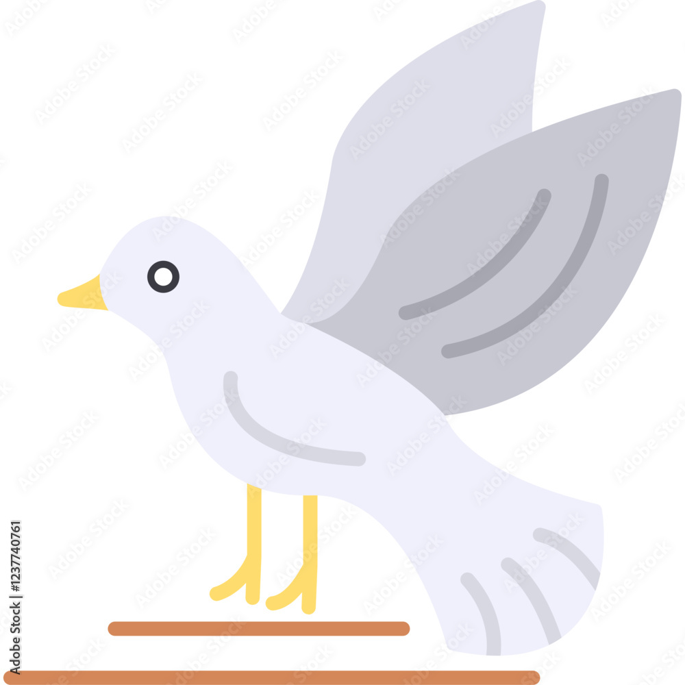 Fototapeta premium Bird Icon