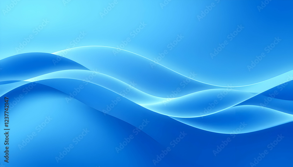 abstract blue waves, fluid dynamics, smooth curves, liquid motion, vibrant azure, digital art, minimalist design, flowing shapes, underwater feel, gradients, futuristic, 3D rendering, silky texture, c abstract blue waves, fluid dynamics, smooth curves, liquid motion, vibrant azure, digital art, minimalist design, flowing shapes, underwater feel, gradients, futuristic, 3D rendering, silky texture, c