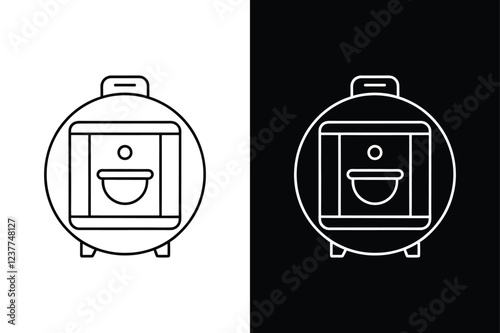 autoclave icon vector illustration design