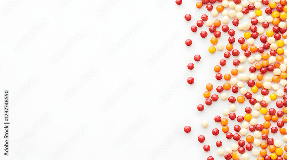 Close-up of brightly colored processed foods arranged neatly on a clean surface, showcasing vibrant textures and appealing presentation for culinary photography.
Close-up of brightly colored processed foods arranged neatly on a clean surface, showcasing vibrant textures and appealing presentation for culinary photography.