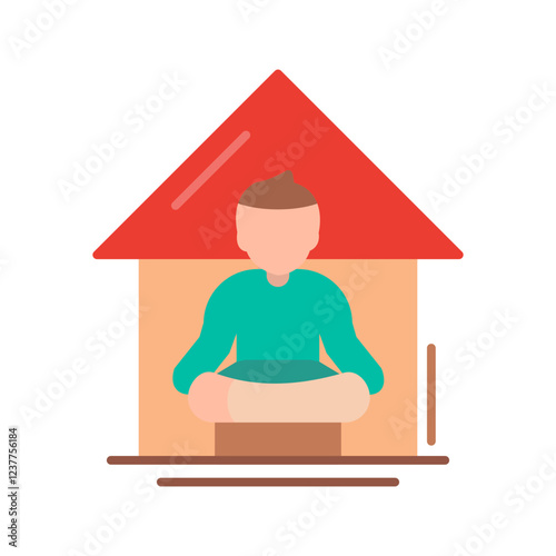 Yoga At home Icon