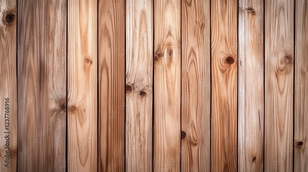 Fototapeta premium Natural Wood Plank Background with Rich Grain Patterns and Texture