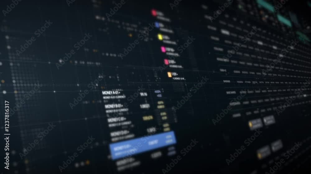 Dynamic data visuals for business info graphics, animated charts, and data-driven insights for a business meeting mock-up. Explore the world of trading, stock exchanges, and crypto Dynamic data visuals for business info graphics, animated charts, and data-driven insights for a business meeting mock-up. Explore the world of trading, stock exchanges, and crypto