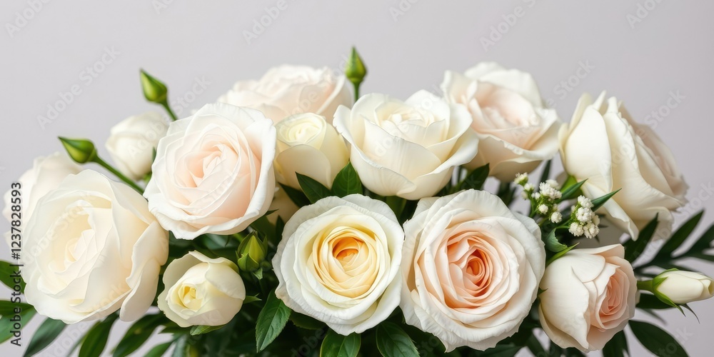 Stunning White Rose and Peony Floral Arrangement, decorative centerpieces, elegant floral decor, large heart shape