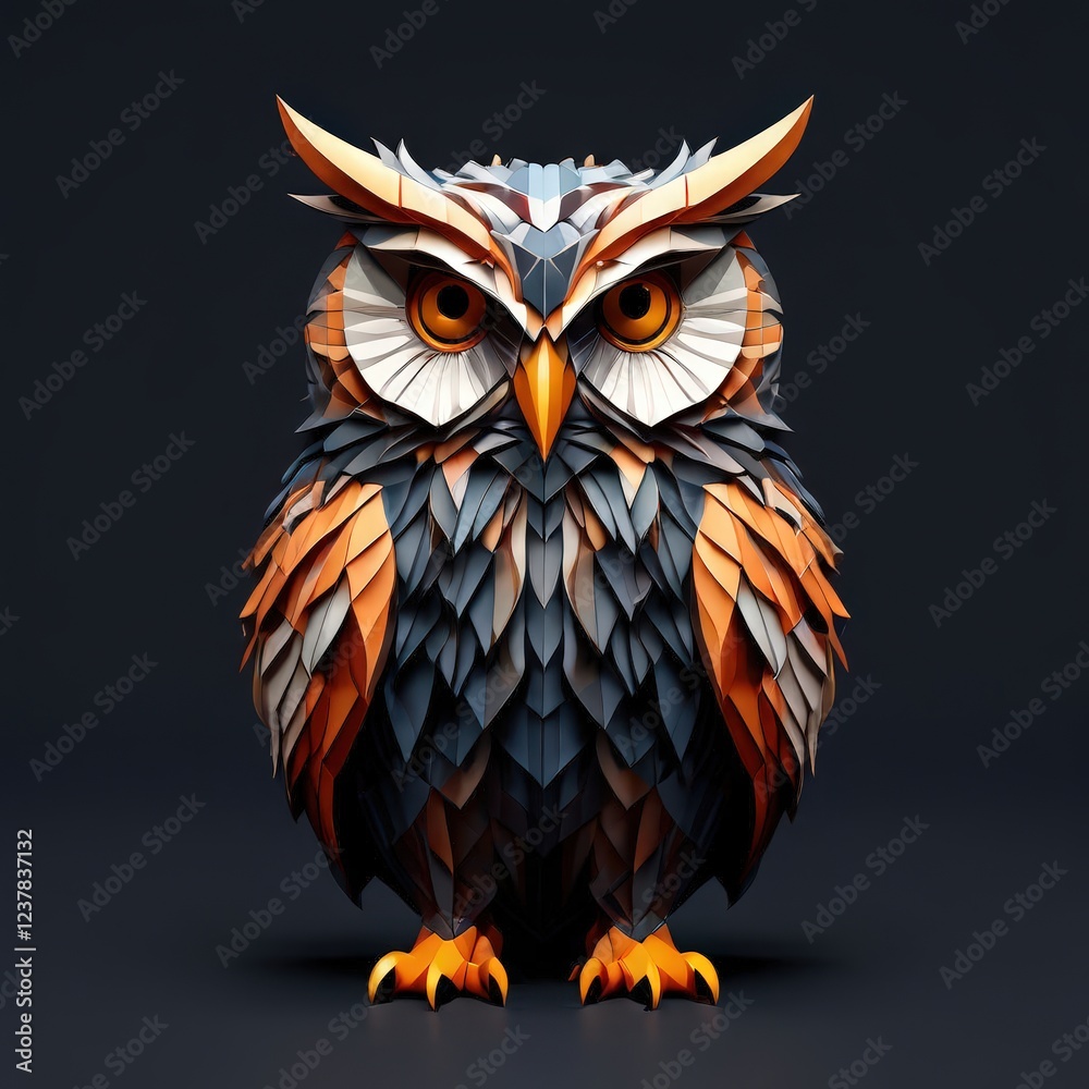 Fototapeta premium the AI Image Generator, Intricate Digital Illustration of a Stylized