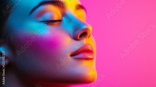 Energizing holistic lifestyle, vibrant aura, glowing spiritual energy