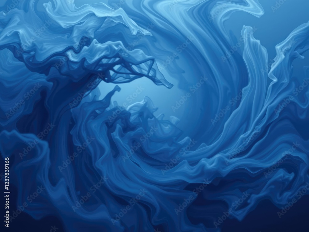 Swirling vortex of indigo and silver mist, surrealism, motion, ethereal Swirling vortex of indigo and silver mist, surrealism, motion, ethereal