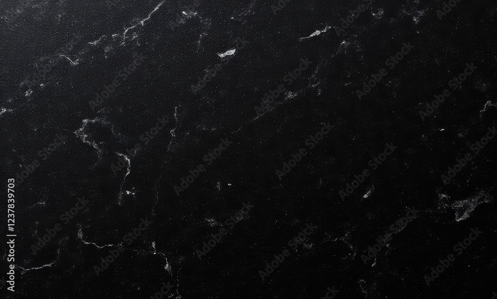 Elegant black marble texture with white veins. Elegant black marble texture with white veins.