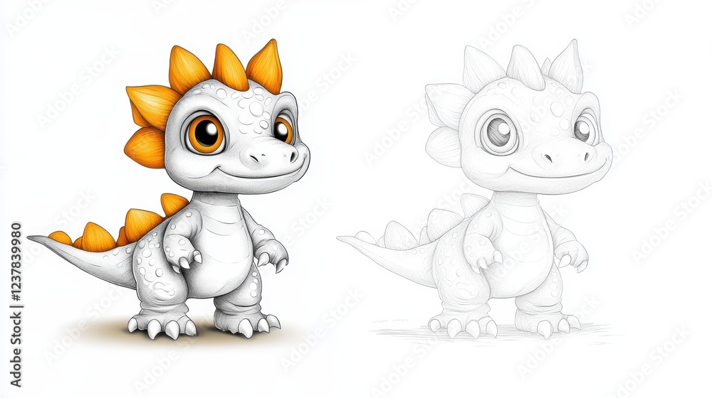 How to draw a cute baby dragon, stepbystep drawing tutorial for beginners adorable How to draw a cute baby dragon, stepbystep drawing tutorial for beginners adorable