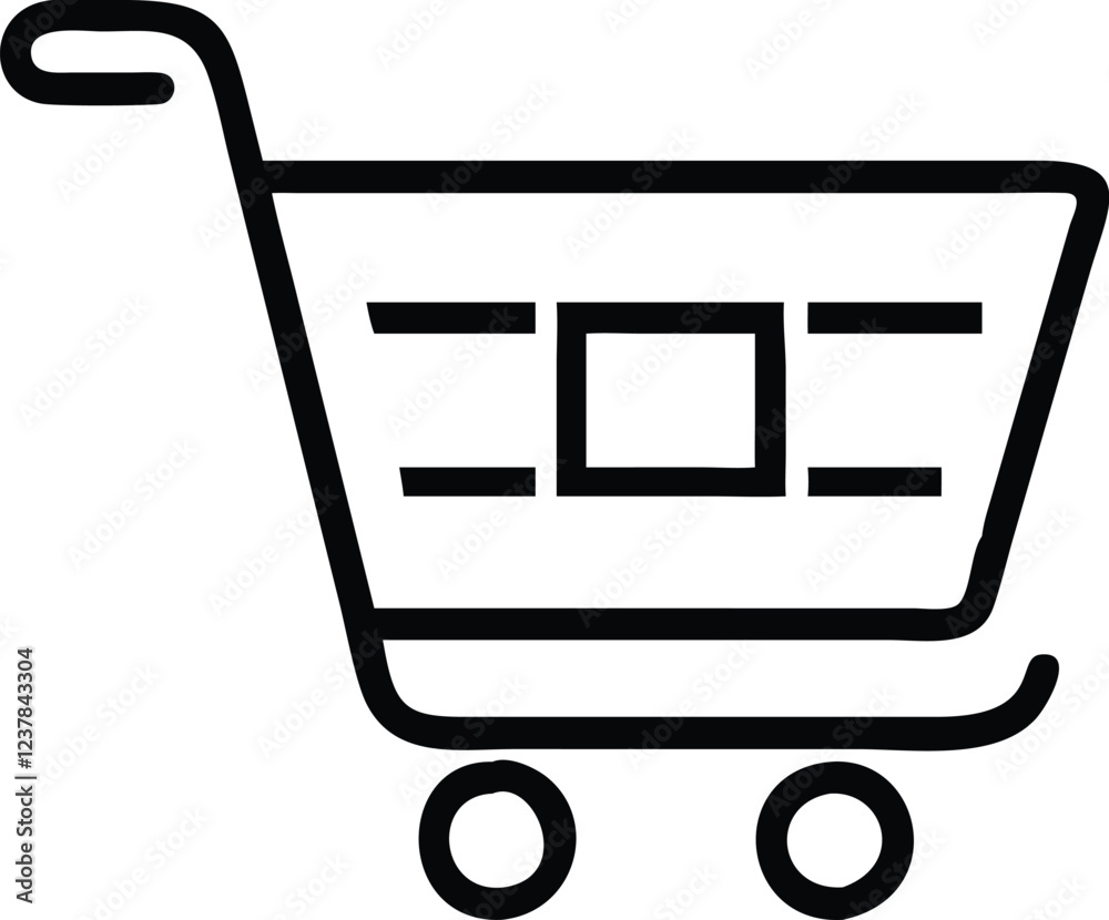 Shopping cart icon