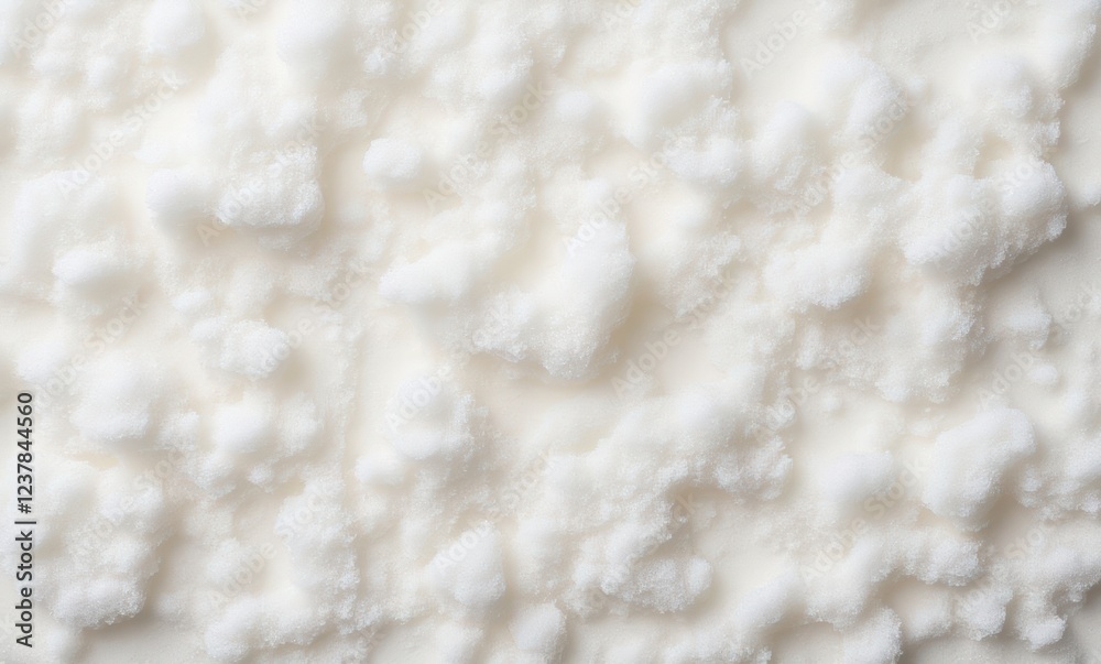 Close-up of textured white cream Close-up of textured white cream