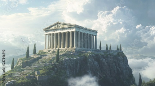 Temple of Olympian Zeus, Majestic Mountaintop Sanctuary
