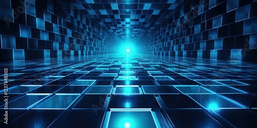 abstract blue background