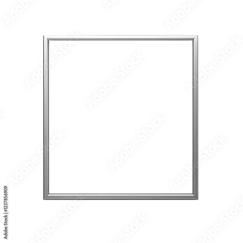 vintage silver frame	
