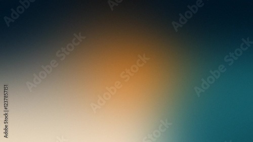 Abstract orange and teal gradient background loop