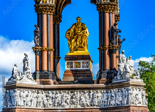 Quadro su tela Prince Albert Memorial Kensington London England