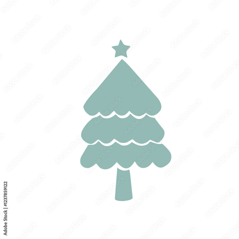 evergreen tree silhouettes icon evergreen tree silhouettes icon