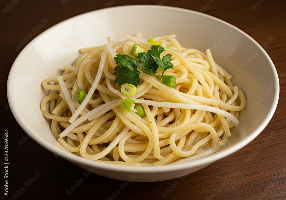 arrangement of noodles in a bowl arrangement of noodles in a bowl