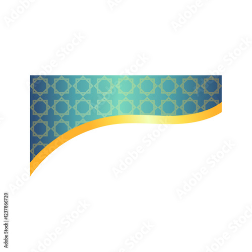 Golden Islamic Border