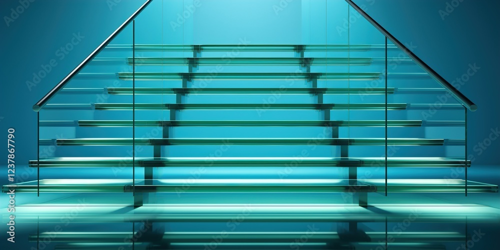 Obraz premium escalator in a building