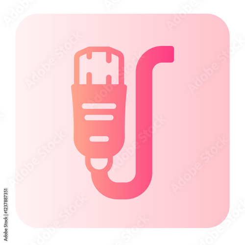 Hdmi Cable gradient icon