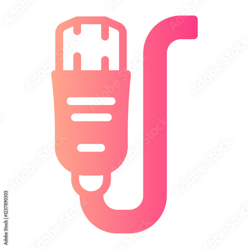 Hdmi Cable gradient icon