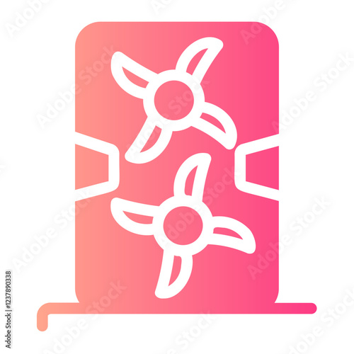 Graphic Card  gradient icon