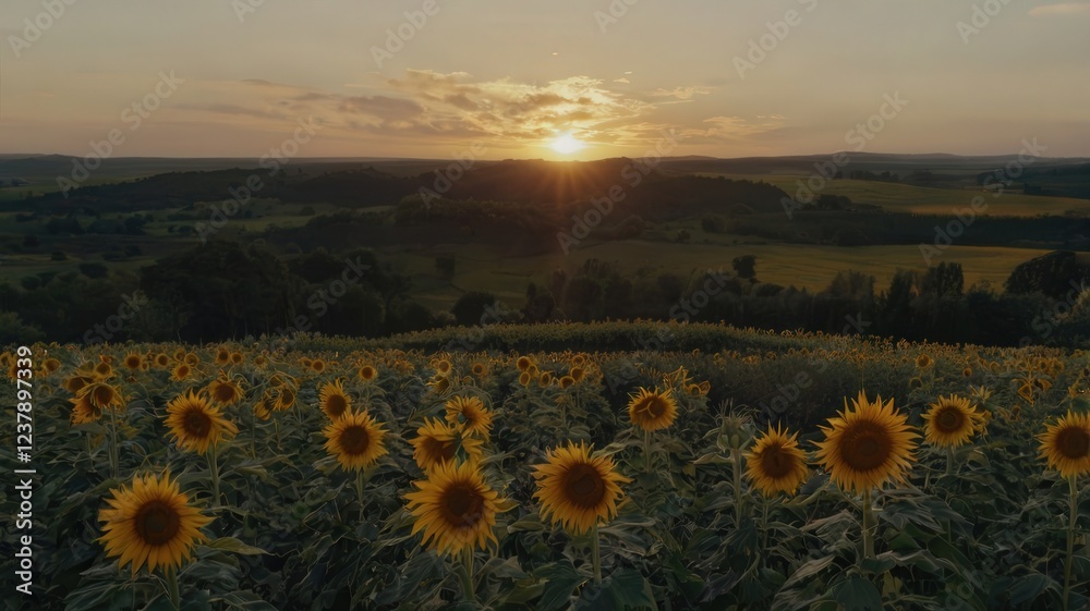 Fototapeta premium sunset, sun, sky, sunrise, sea, ocean, clouds, nature, orange, red, water, horizon, evening, cloud, landscape, sundown, beach, yellow, beautiful, color, dusk, light, dawn, reflection, moon