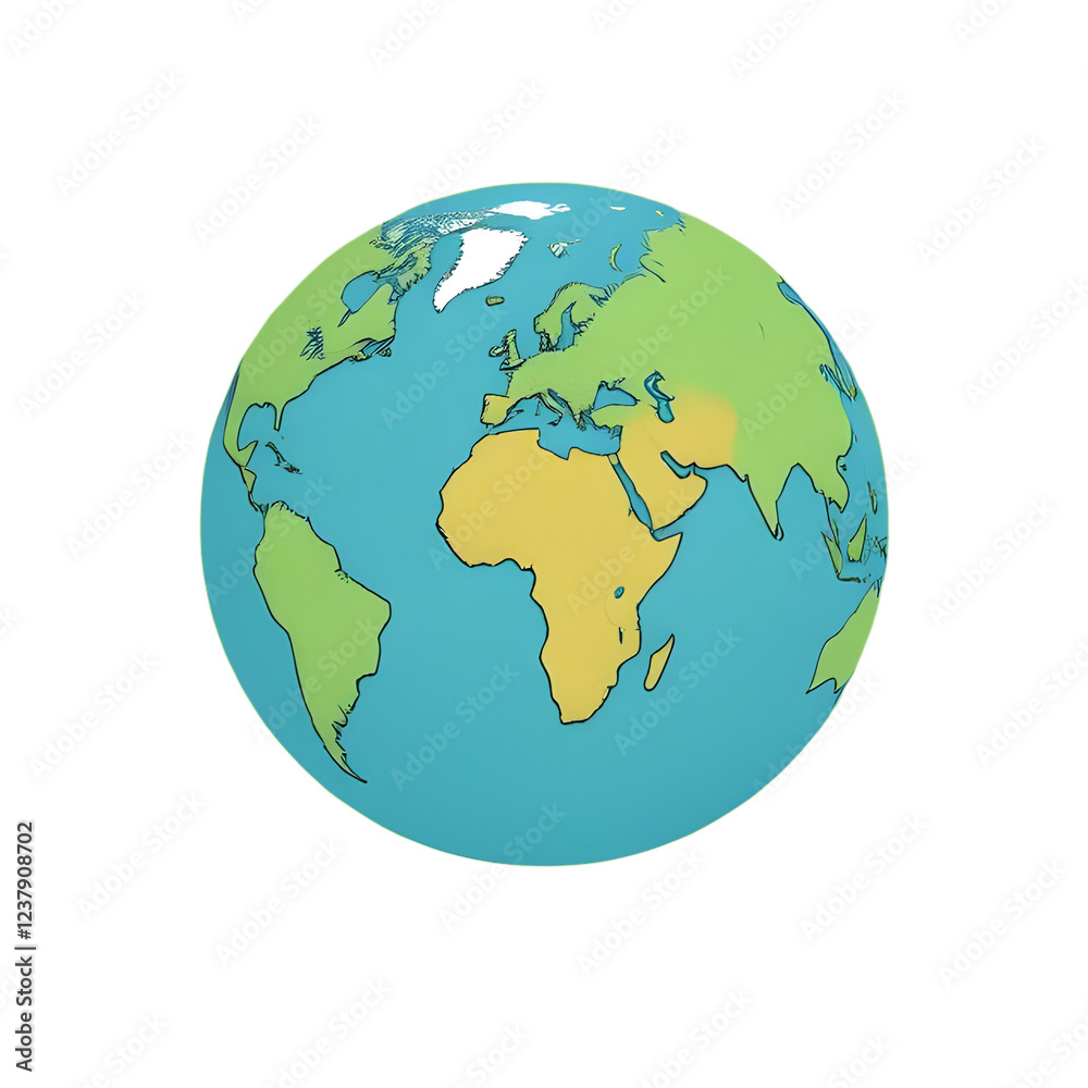 Fototapeta premium earth globe