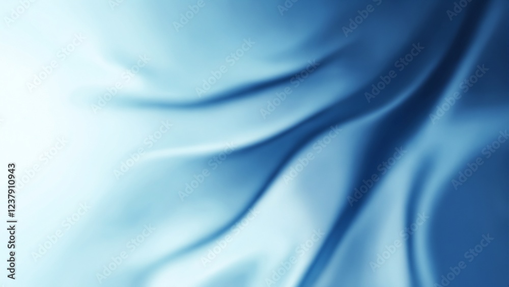 Obraz premium Soft flow gradient fresh design background, blue abstract wallpaper