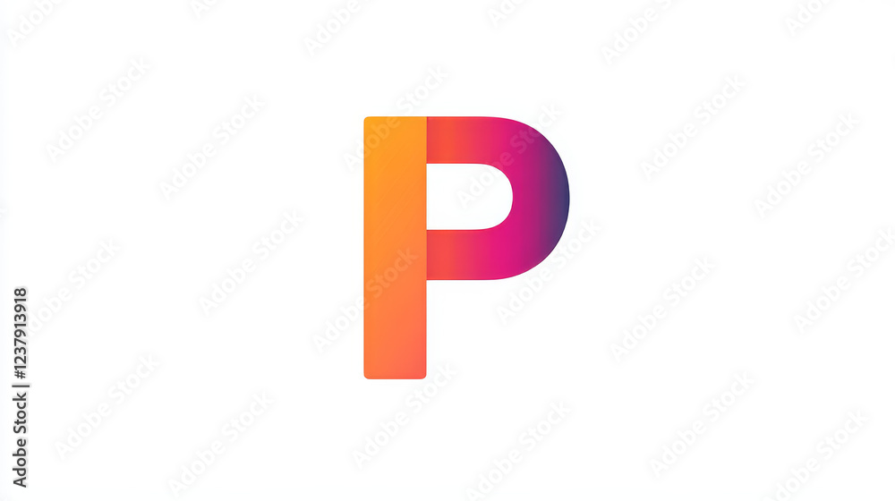 Good people P letter icon for advertising agency or marketing research and entertainment event company. Vector letter P symbol for promotion and marketing consulting or business development Good people P letter icon for advertising agency or marketing research and entertainment event company. Vector letter P symbol for promotion and marketing consulting or business development