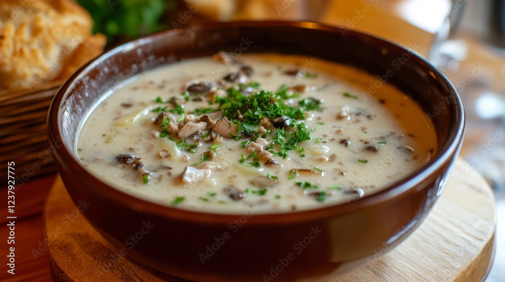Estonian cuisine vector mushroom cream soup, pork mulqi, milk fish soup, syir and spicy homemade sprat. Dark beer pork roast and kama flour muffins, kama, fried flounder meals, dishes round frames set Estonian cuisine vector mushroom cream soup, pork mulqi, milk fish soup, syir and spicy homemade sprat. Dark beer pork roast and kama flour muffins, kama, fried flounder meals, dishes round frames set