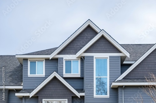 The top of the house with nice window.

