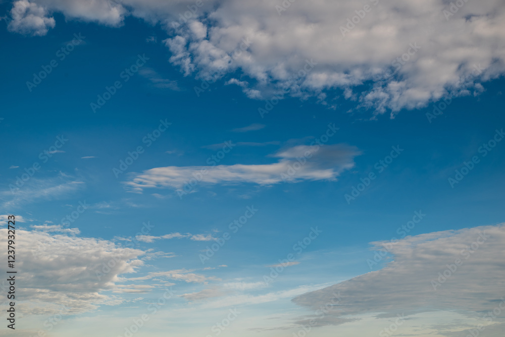 Sky and clouds on a sunny day Sky and clouds on a sunny day