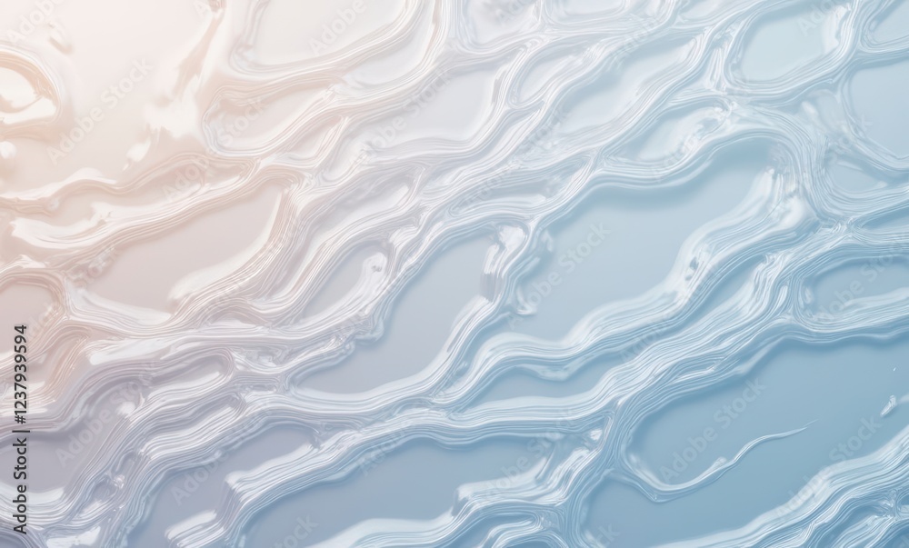 Abstract blue and white fluid texture Abstract blue and white fluid texture