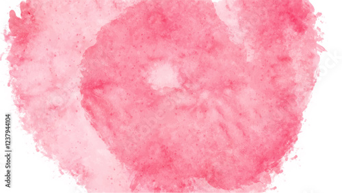 Abstract pink watercolor background.Hand painted watercolor. vector