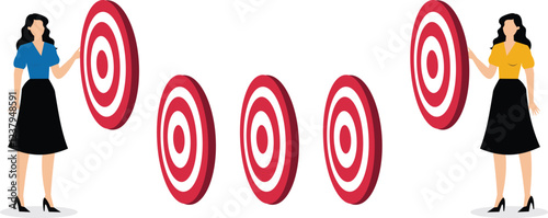 Challenge or complete more goals and tasks, realistic multiple achievements, complete more tasks more efficiently, two merchants stacking higher and more targets together