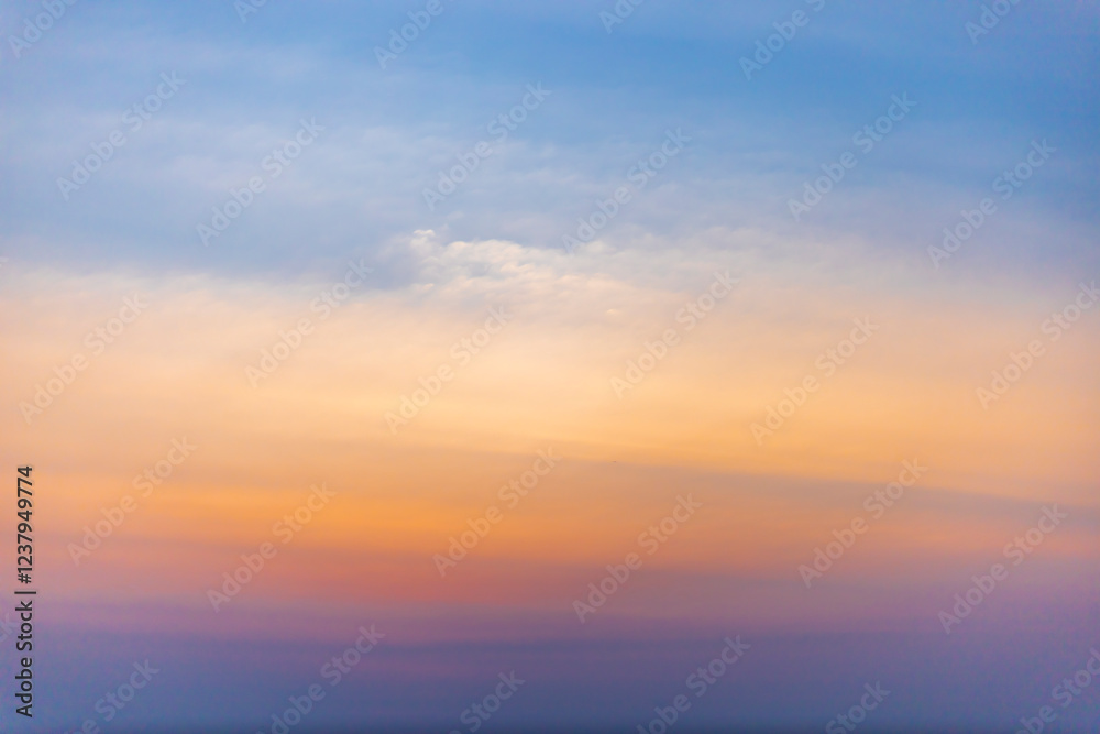 Fototapeta premium sunset over the ocean