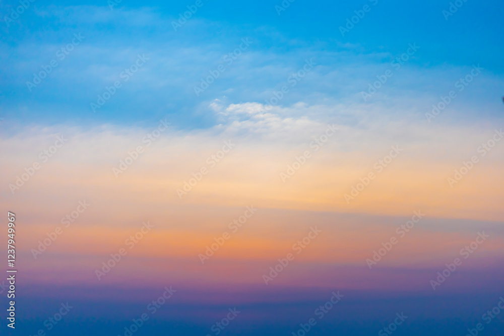 Fototapeta premium sunset over the sea