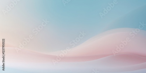 Gradient background with soft pastel colors blending from blue to pink