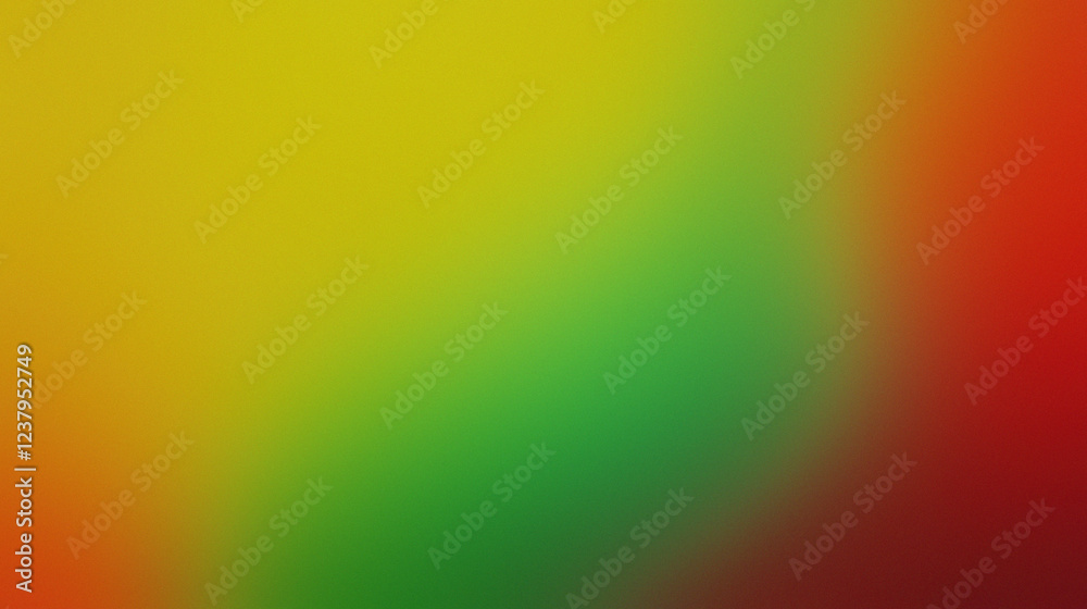 Vibrant color gradient blending green, yellow, and red with smooth transitions and a calming effect Vibrant color gradient blending green, yellow, and red with smooth transitions and a calming effect