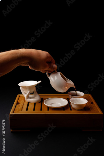 Traditional Calming Chinese Tea Ceremony