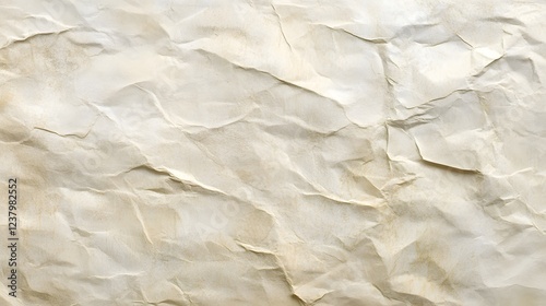 Lightly crumpled paper texture with faint folds