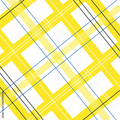 Tartan check plaid pattern. Seamless simple textured dark plaid vector illustration for flannel shirt, blanket, duvet cover, other textile print.