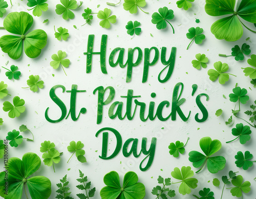 st patricks day greeting card