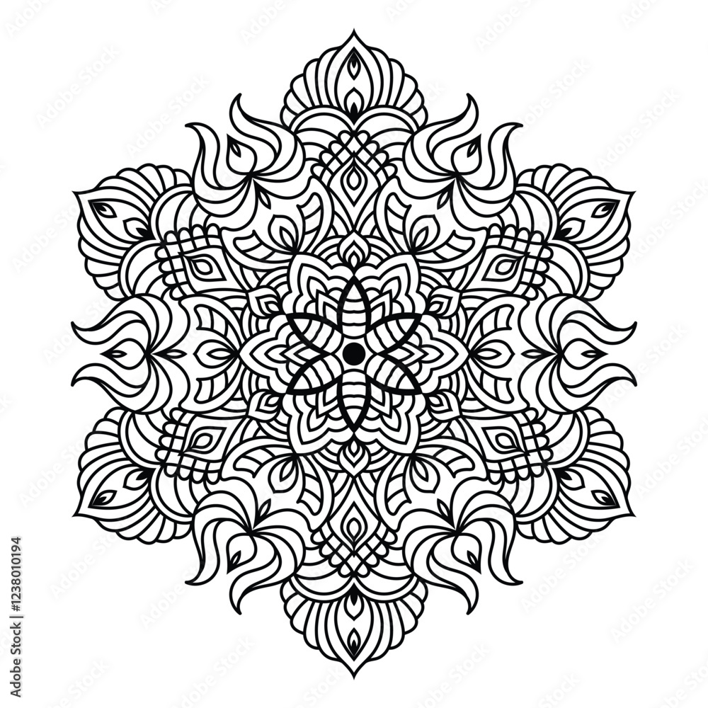 Hand-Drawn New stylish ethnic, ornamental, tribal, healing,flower Mandala Art Intricate Designs for Mindfulness & Creativity Hand-Drawn New stylish ethnic, ornamental, tribal, healing,flower Mandala Art Intricate Designs for Mindfulness & Creativity